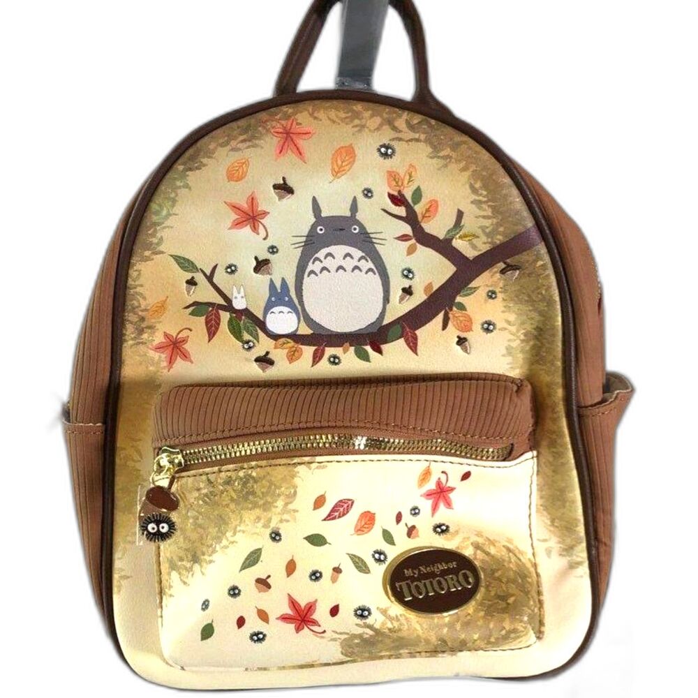 Brown and Cream Backpack
